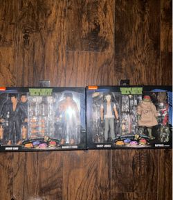 NECA TMNT Action Figure 2-Packs Bundle