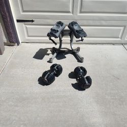 Bowflex Adjustable Weights With Stand