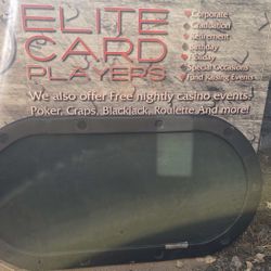 2 Poker Tables With Legs