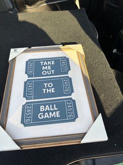 Take me out to the ball game