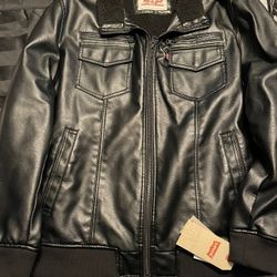 Leather Levis Jacket