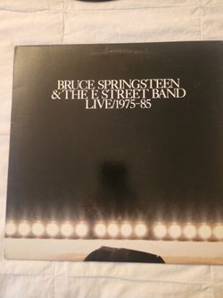 Bruce Springsteen LIVE 75-85 Vintage Vinyl NEVER PLAYED HIDDEN STASH