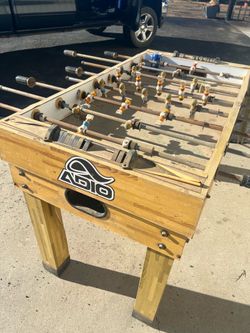 foosball table