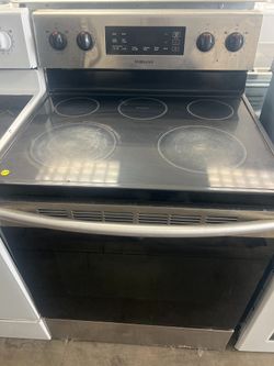 Samsung stainless steel glasstop stove  -free delivery