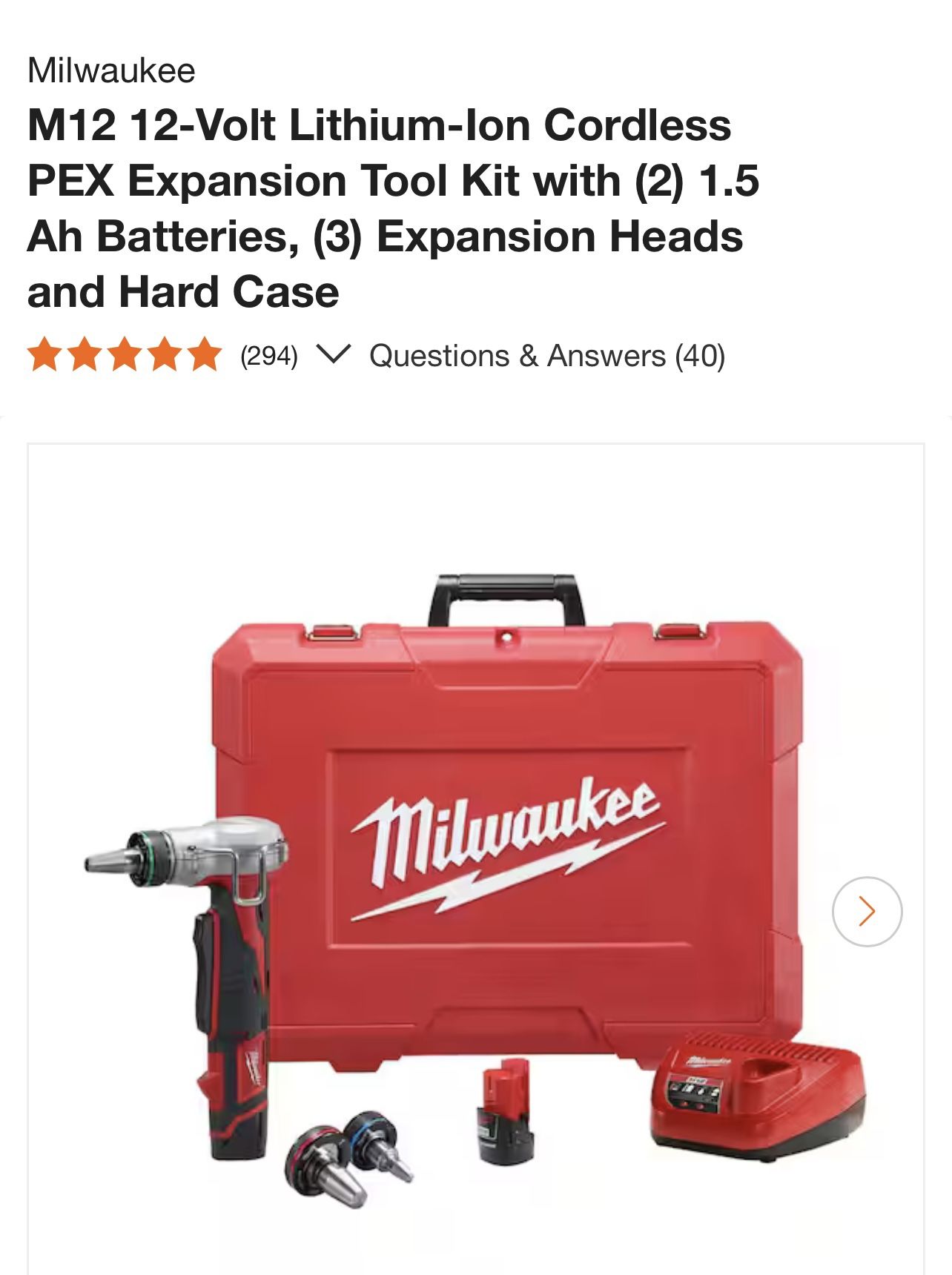 Milwaukee M12 Expansion Tool