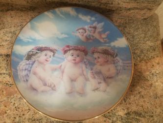 Dreamsicles The Flying Lesson Collector Plate.