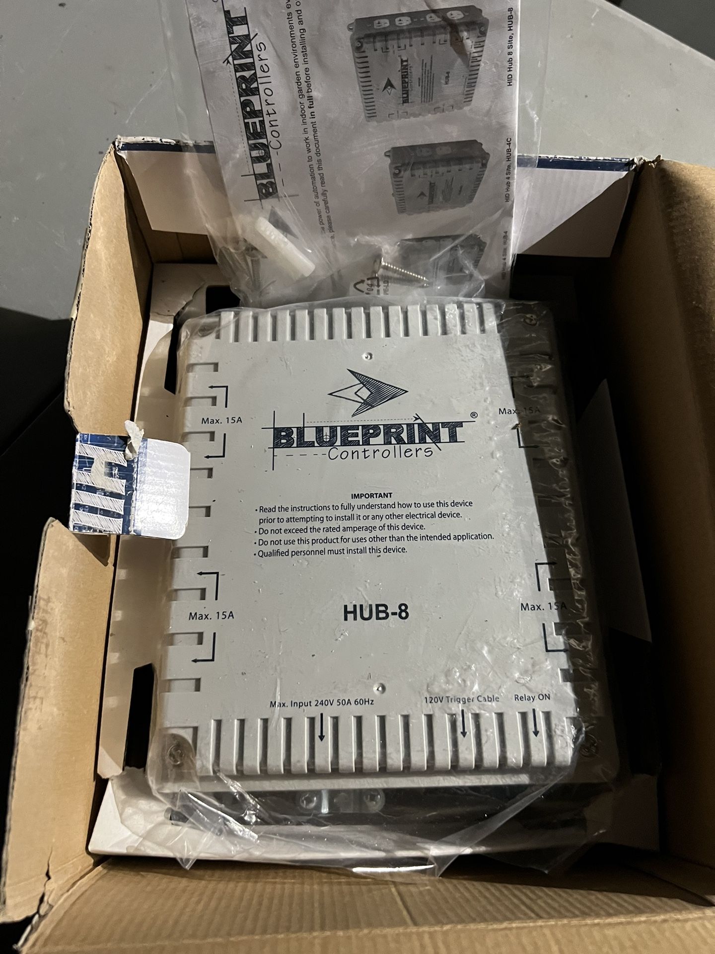 Blueprint Controllers HID HUB 8 Sites