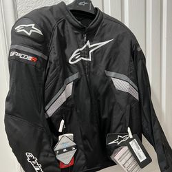 Alpinestars T-SPS Waterproof Jacket  (BLACK/WHITE)