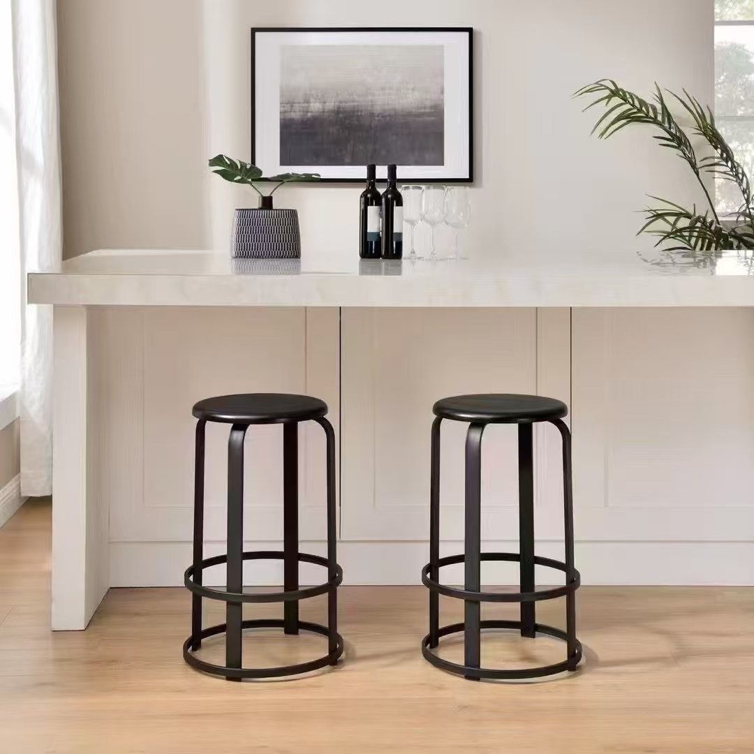 Black bar stool,$20