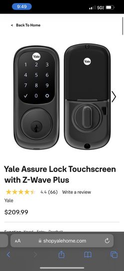 touchscreen door lock with wifi module