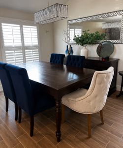 Dinning table and chairs