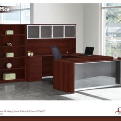 U Shaped Desk Office Furniture 