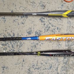 3 Super Fresh Baseball Bats