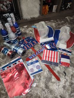 Bundle Of 4th Of July Decorations 