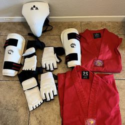 Taekwondo Sparring Gear Small Adult