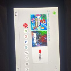 Nintendo Switch With Mario Game
