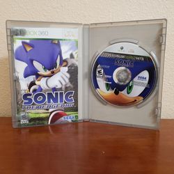Sonic the Hedgehog Microsoft Xbox 360 Video Game DISC ONLY arcade sega 2006