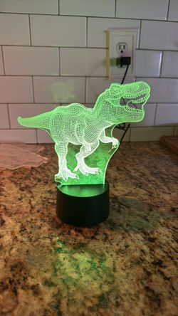 3D Dinosaur lamp