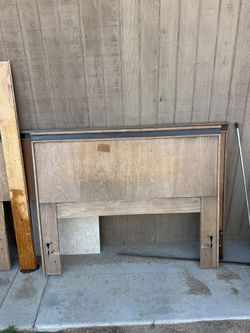 Mid-Century Modern Twin Headboard