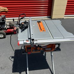 15 Amp 10 in. Portable Corded Jobsite Table Saw with Folding Stand