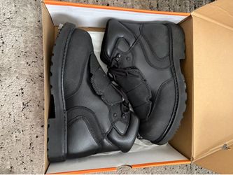 Timberland PRO Ambridge 6" Met Guard Boots (Sz 11.5) + Georgia AMP Insoles Upgrade