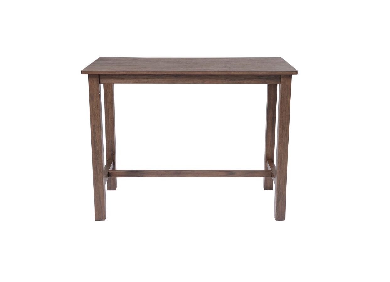 (New) Modern wood high table - great for outdoors