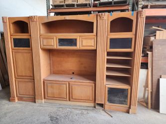 Free Wooden Entertainment Center