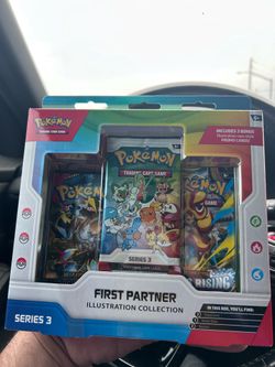 First Partners series 3 Pokemon $35
