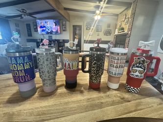 6 Customized 40oz Tumblers