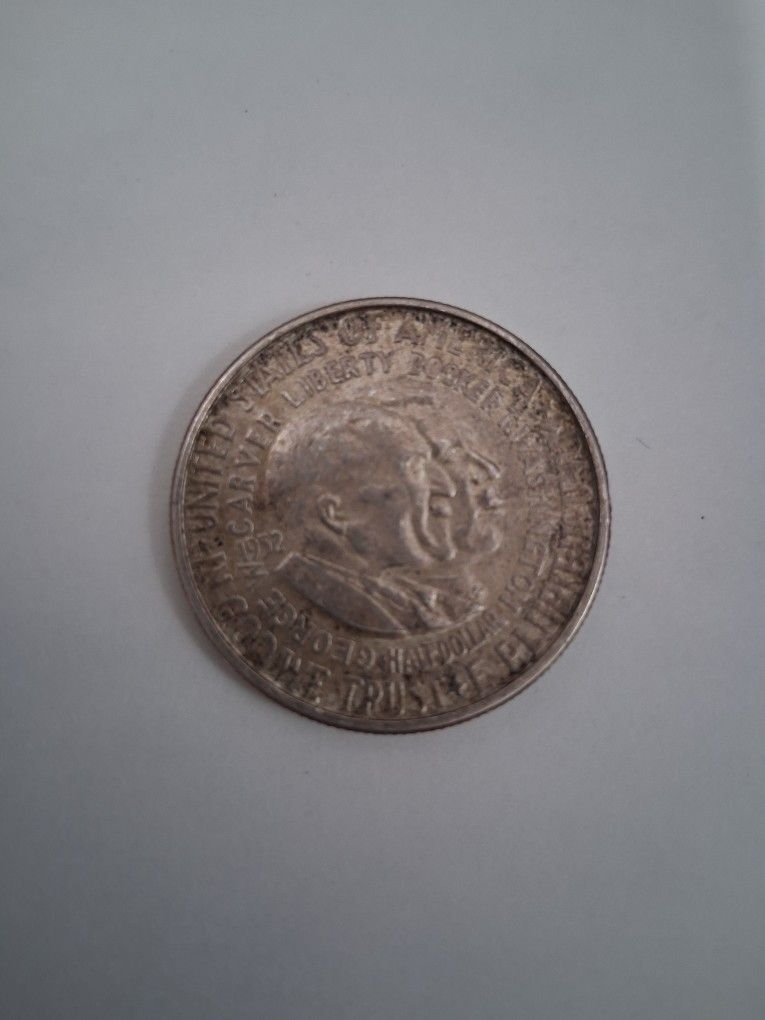 1952 Washington/Carver Silver Coin