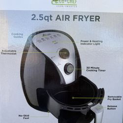 Eco+Chef 2.5 Quart Air Fryer – New in Box