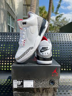 Jordan 3 JTH Super Bowl 2018 Size 9.5 Tinker Rare Gamma