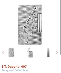 St Dupont 007 James Bond Collectible Lighter