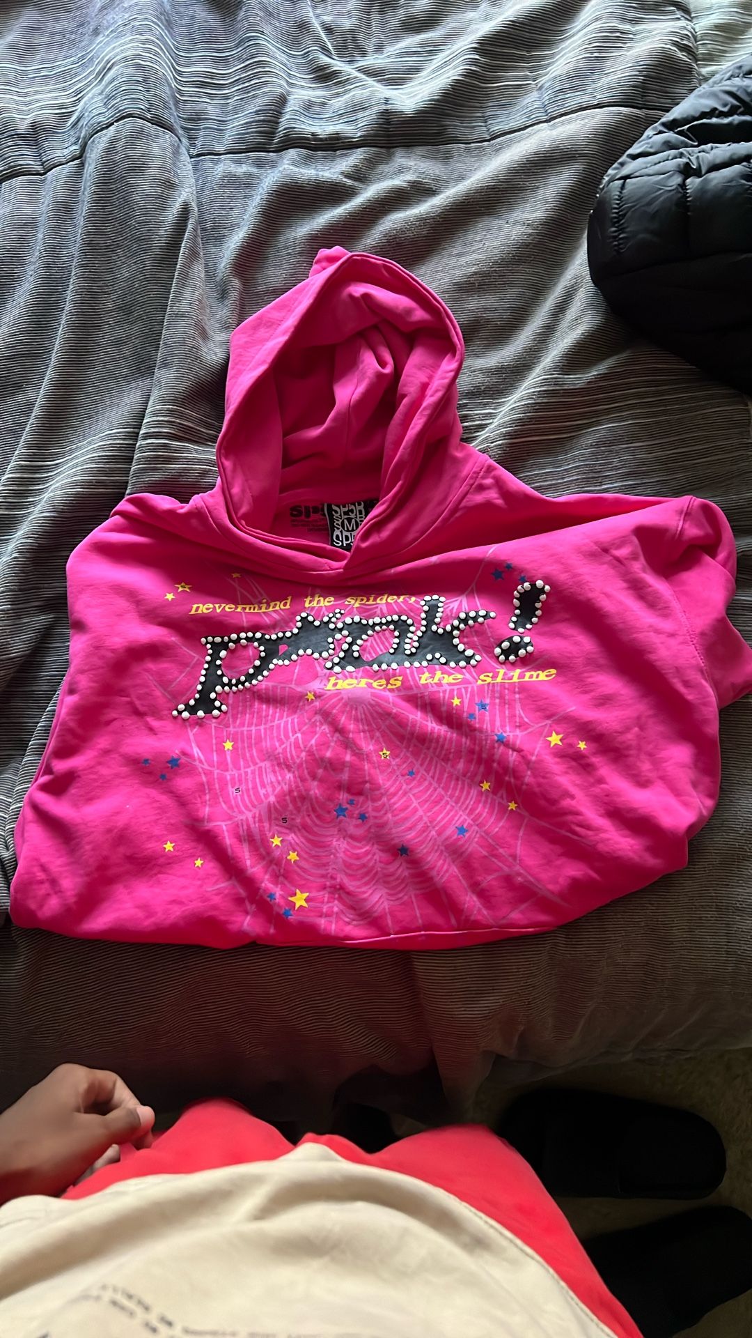 Pink Sp5der Hoodie