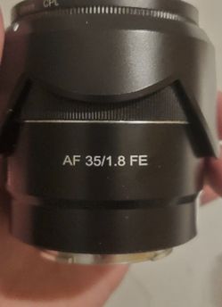 Rokinon 35mm 1.8 for sony E-Mount