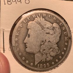 1899 -O MORGAN SILVER DOLLAR 