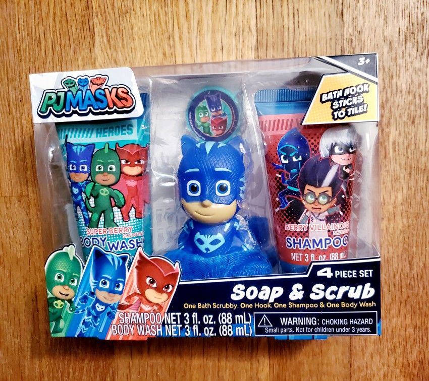 PJ Mask Soap & Scrub Set