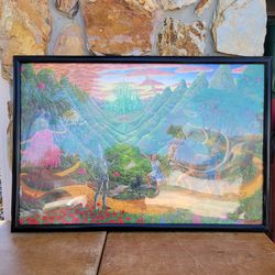 Wizard of Oz Poster Framed by Tom Massee