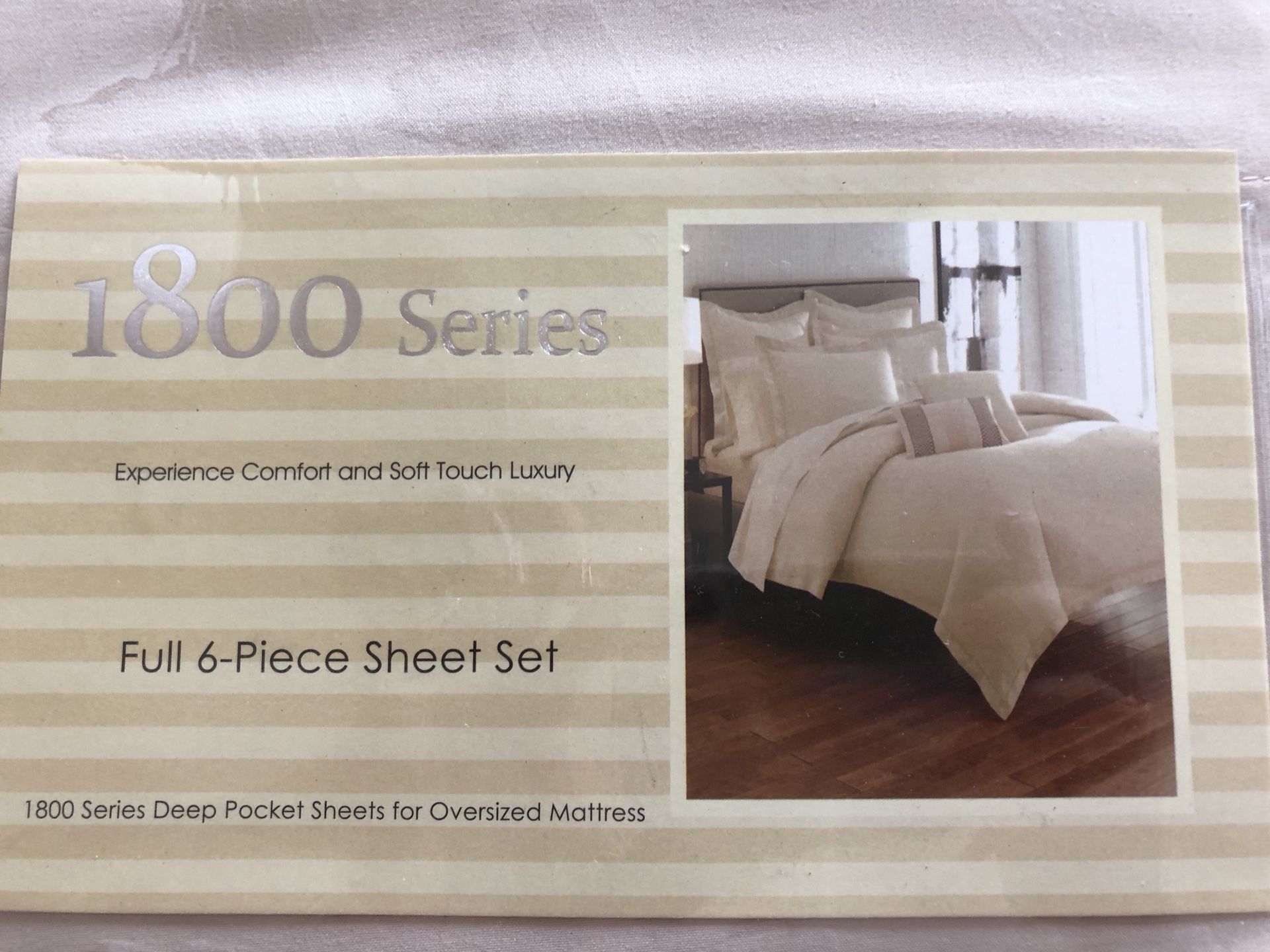 1800 Series Full 6 piece sheet set