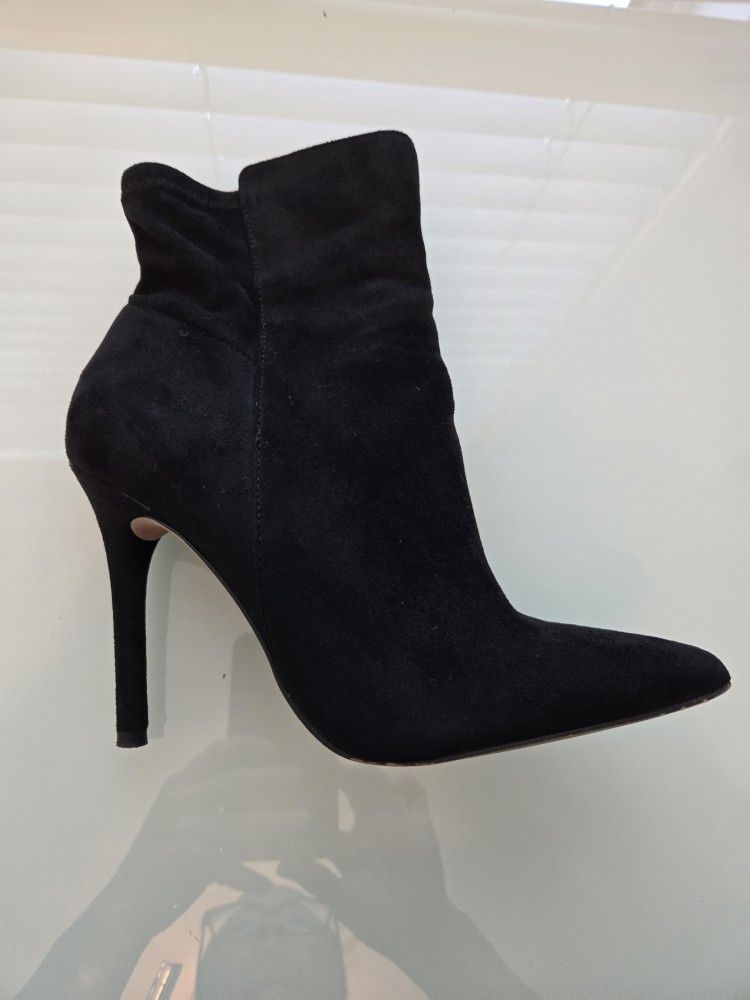 Jessica Simpson Black Stiletto Heeled Boots