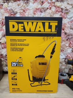 DEWALT
4 Gal. Backpack Sprayer