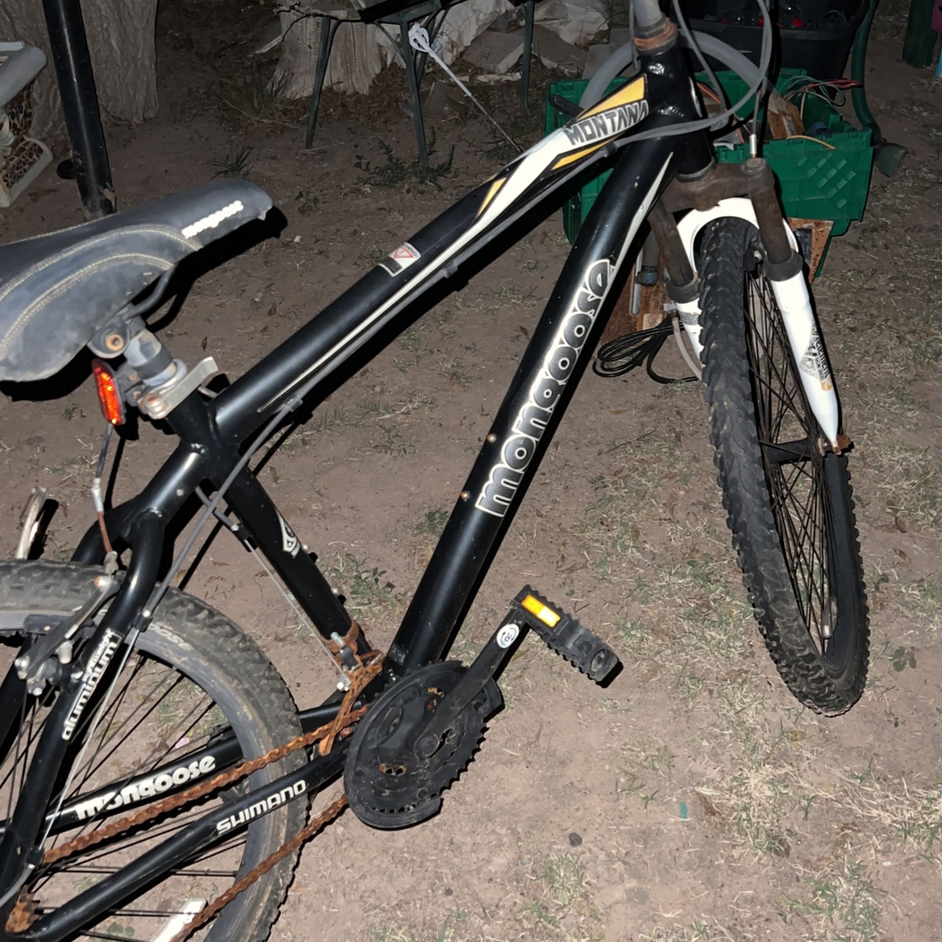 Mongoose bicycle bike mountain bike