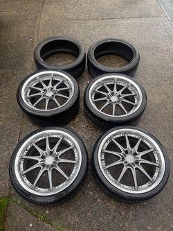 2 piece 5x114.3 rays
