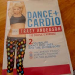 Dance & Cardio Tracy Anderson Complete Workout DVD t