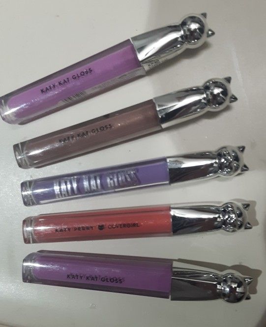 x5 Katy Perry "Katy Cat" Lip Gloss 💄 Lipstick Lipwear