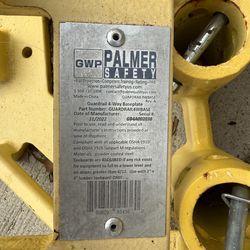 Palmer Safety Guardrail 4- Way Baseplate