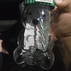 Starbucks Glass Bear