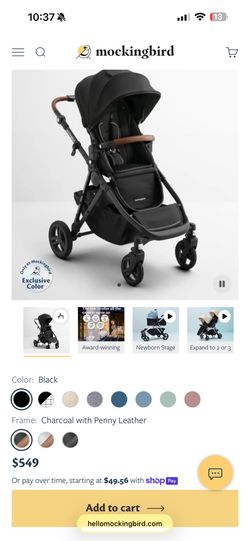 Double stroller(Mockingbird)