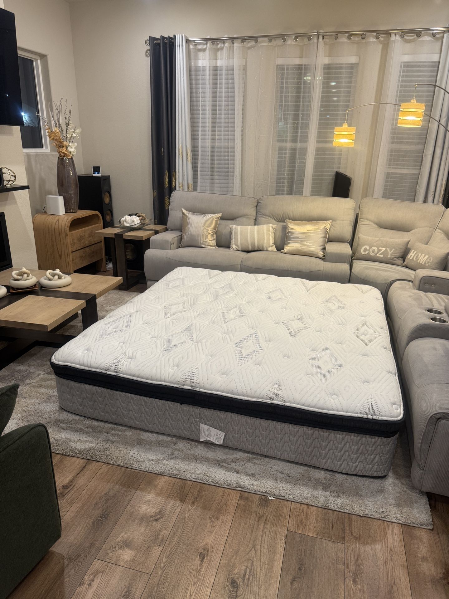 King Pillowtop Mattress - Crown Jewel Plush