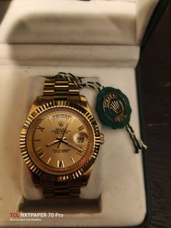 Men's gold day date